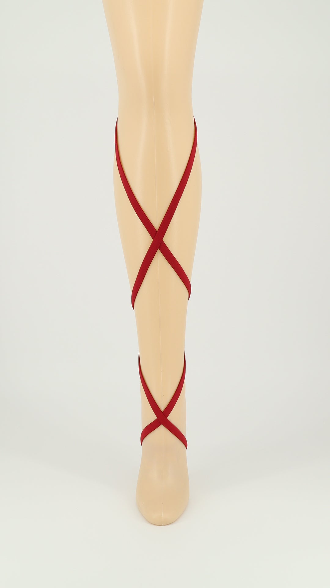 The 10 in red Legups from the front of the leg